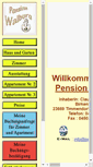 Mobile Screenshot of pension-walburg.de
