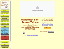 Tablet Screenshot of pension-walburg.de